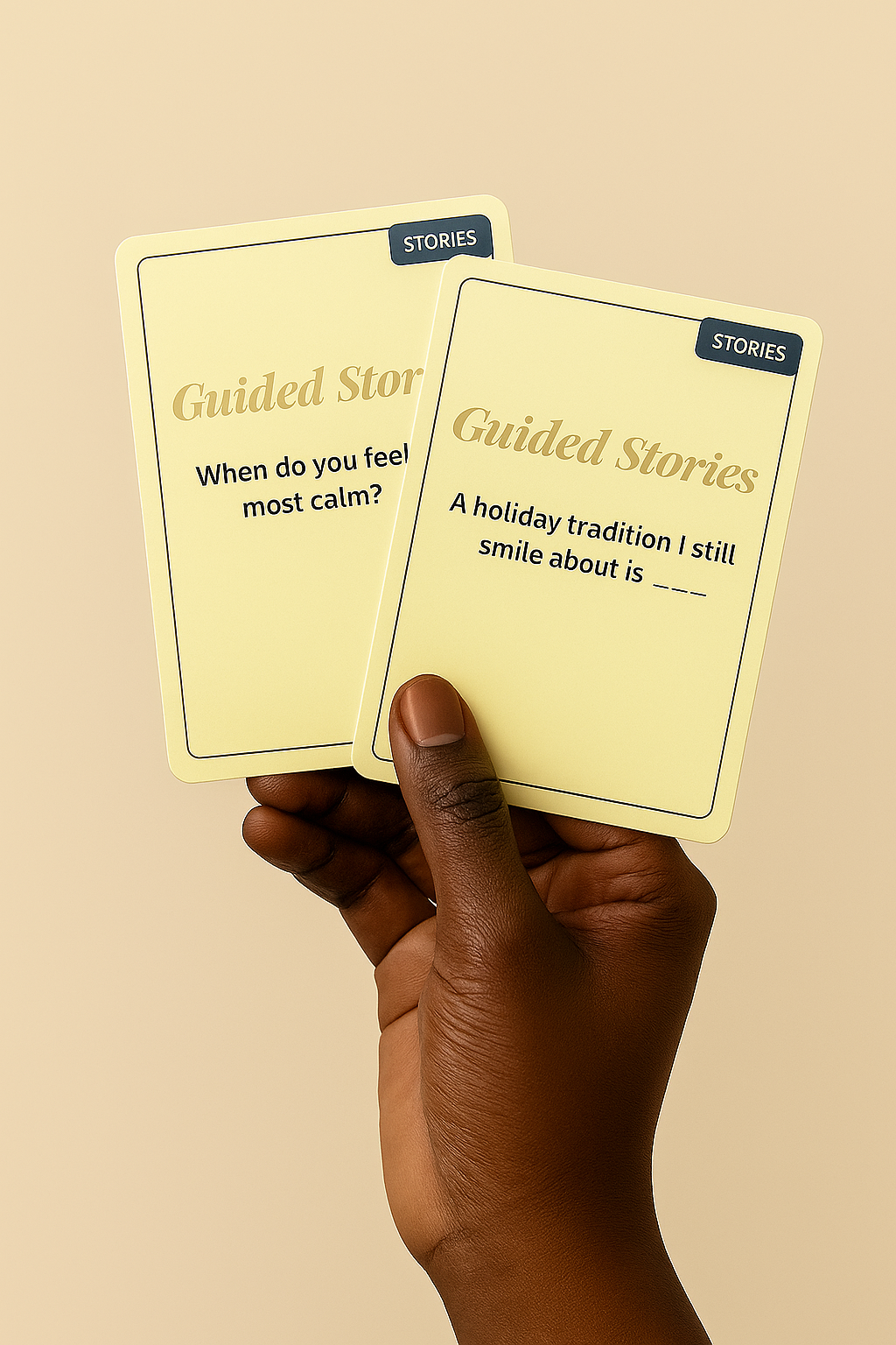Guided Stories: How Conversation Cards, the Game & Activity, and Afterlyfe Work Together to Strengthen Real-Life Bonds